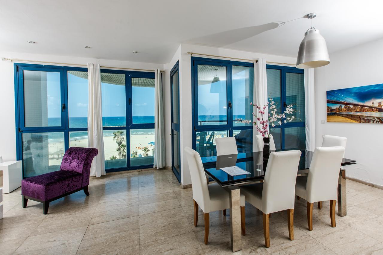 Ocean Front Apartments First Line To The Beach Tel Aviv Exteriör bild