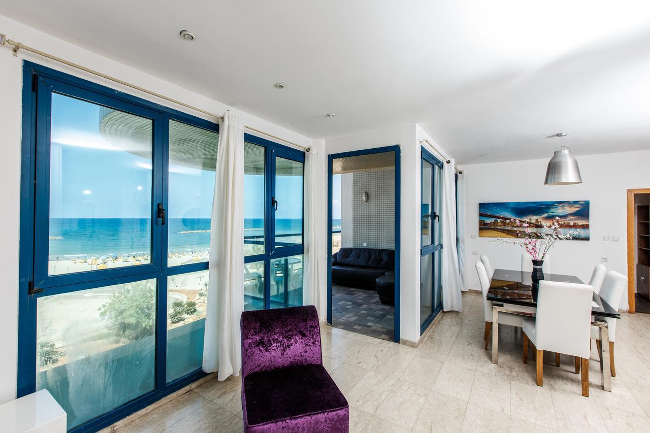 Ocean Front Apartments First Line To The Beach Tel Aviv Exteriör bild