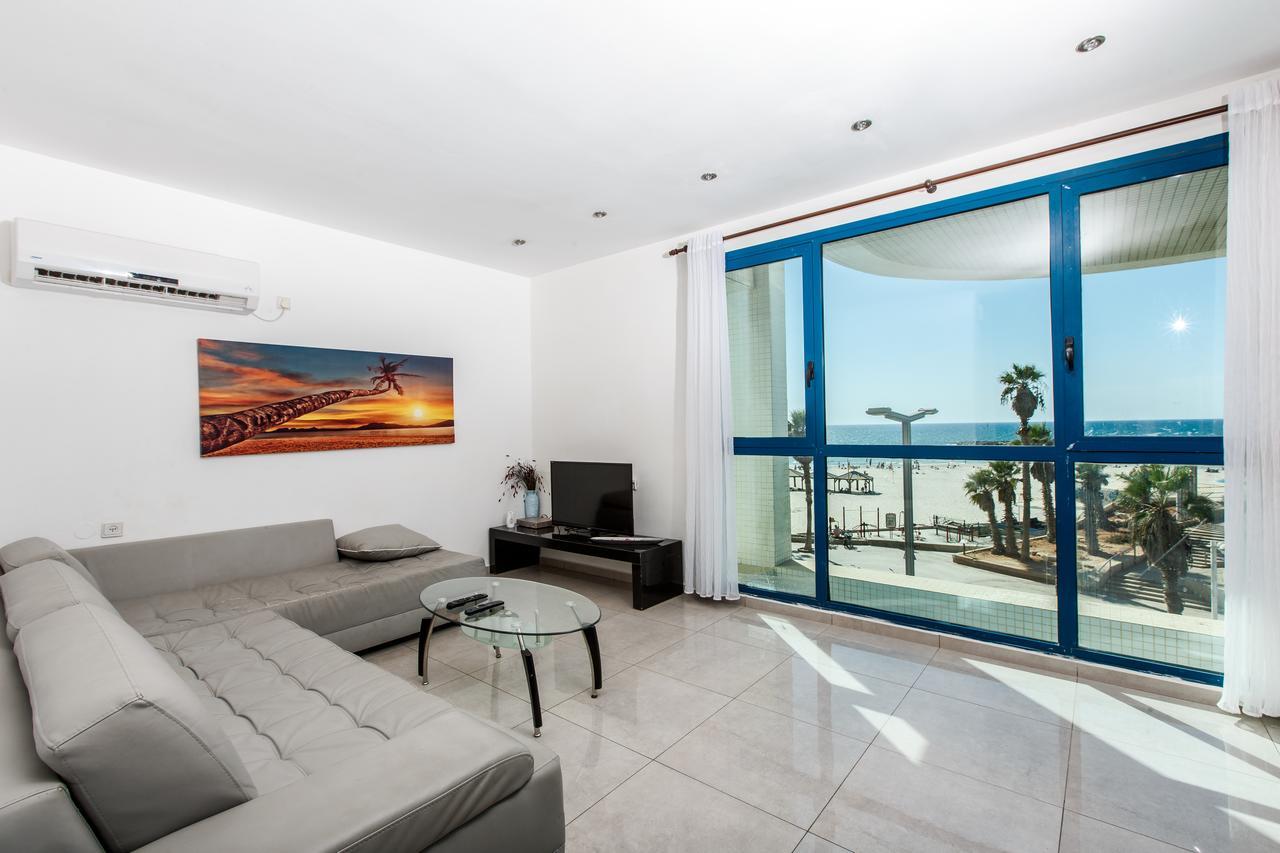 Ocean Front Apartments First Line To The Beach Tel Aviv Exteriör bild