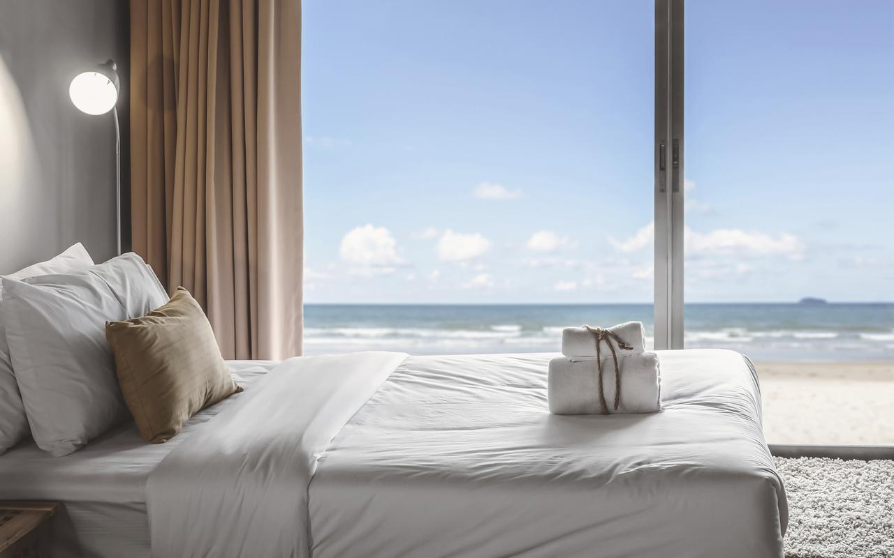 Ocean Front Apartments First Line To The Beach Tel Aviv Exteriör bild