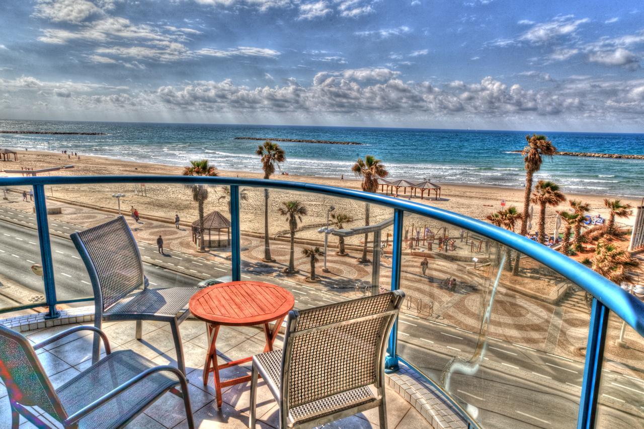 Ocean Front Apartments First Line To The Beach Tel Aviv Exteriör bild